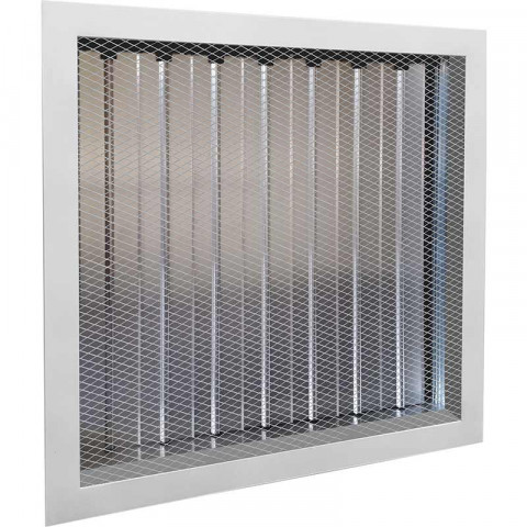 Сетчатая решетка с клапаном расхода воздуха СР-Р